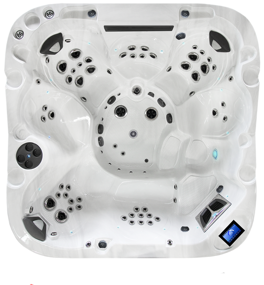 Luxury Apex Curve Bench - 65 Jets - Coast Spas Hot Tubs