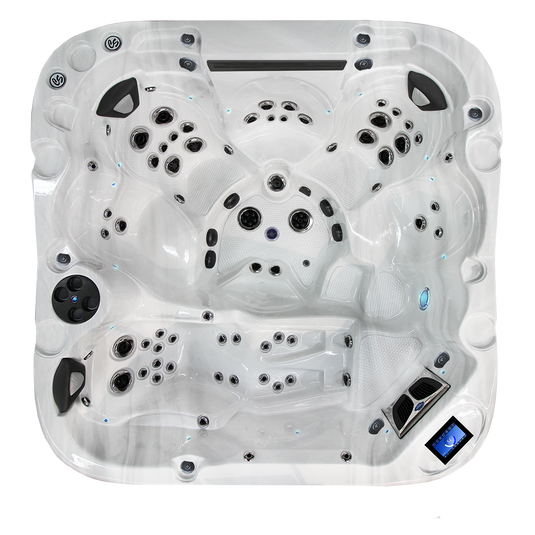 Luxury Apex Curve Lounge - 65 Jets - Coast Spas Hot Tubs