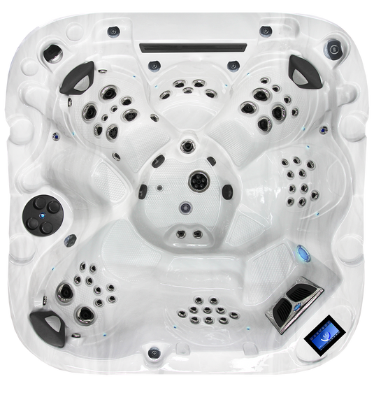 Luxury Element Curve Bench - 60 Jets - Coast Spas Hot Tubs