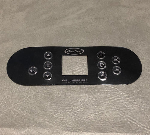 NonTVS Swim Overlay - 9 Button - Coast Spas Hot Tubs