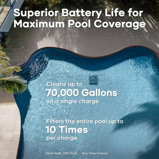 AIPER Scuba X1 Cordless Robotic Pool Cleaner