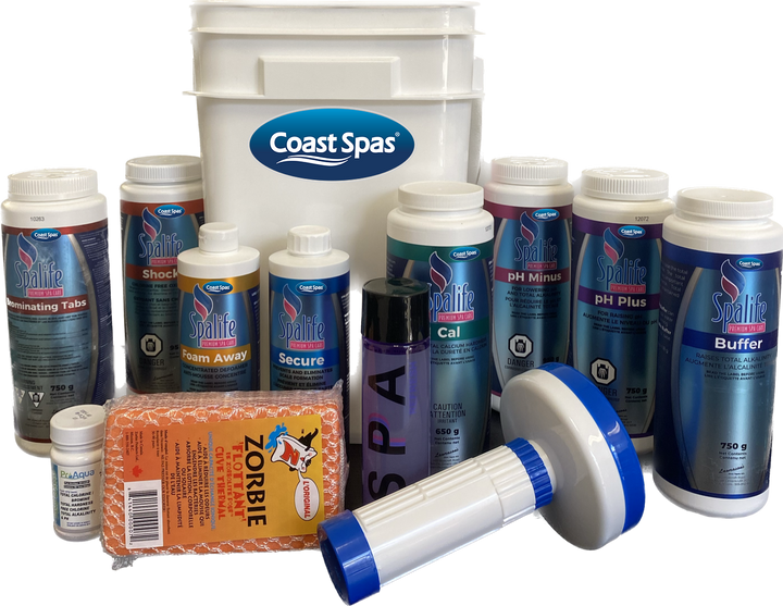 Pool opening & closing kit front