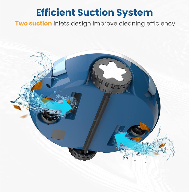 Load image into Gallery viewer, OUCAXIA Self-Parking Cordless Pool Cleaner Robot
