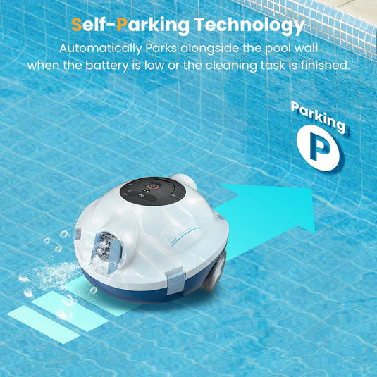 OUCAXIA Self-Parking Cordless Pool Cleaner Robot