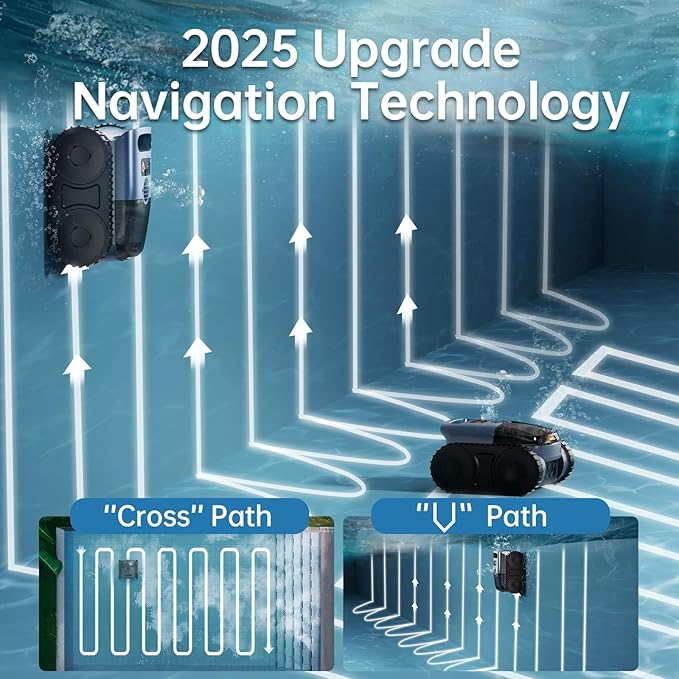 Load image into Gallery viewer, 2025 Cordless Pool Vacuum Robot – Smart Wall &amp; Floor Cleaner
