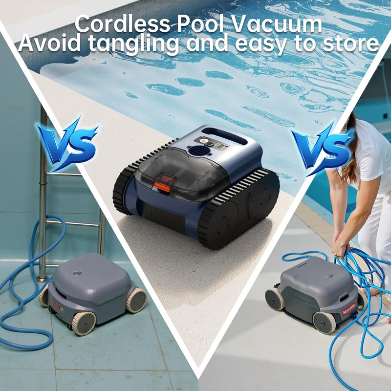 Load image into Gallery viewer, 2025 Cordless Pool Vacuum Robot – Smart Wall &amp; Floor Cleaner

