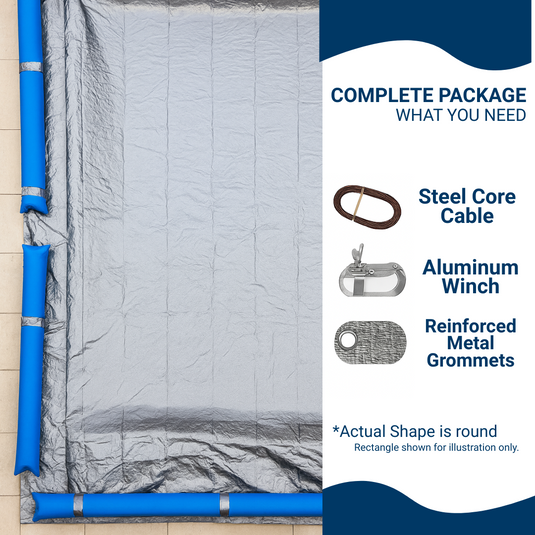 Premium Round Winter Cover, 12-Year