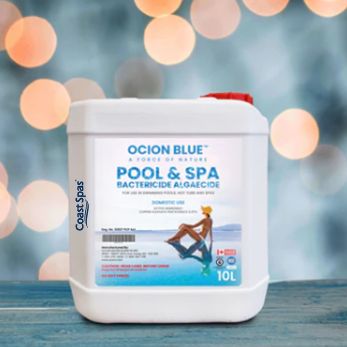 OCION BLUE POOL & SPA BACTERICIDE ALGAECIDE 10L