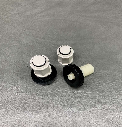 On/Off Valve Plunger and Cap sub assembly - Coast Spas Hot Tubs