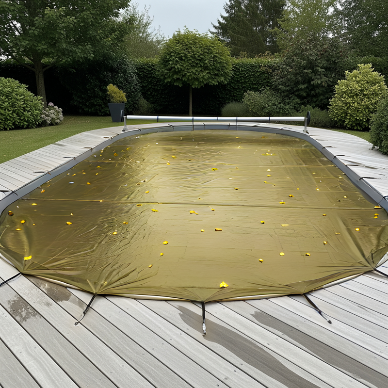 Load image into Gallery viewer, Oval Premium Tan Winter Cover

