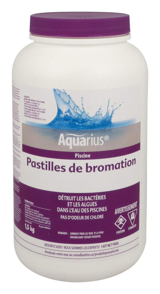 Aquarius Pool Bromine Tablet, 1.5-kg
