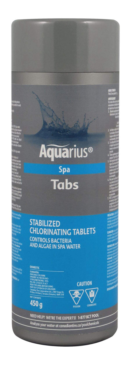 Aquarius Tabs Stabilized Chlorinating Tablets for Spa, 450-g