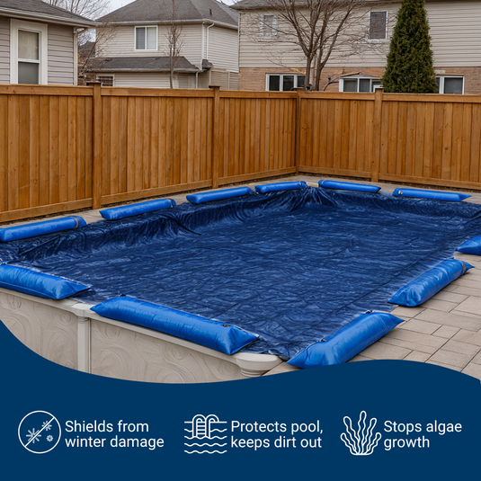 Premium Rectangle Winter Cover, 8-Year