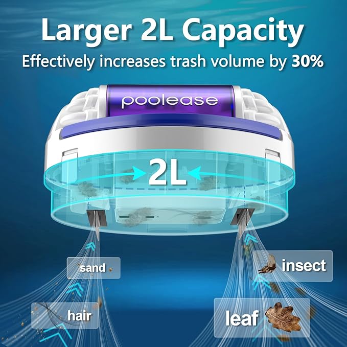 Load image into Gallery viewer, Poolease X1 Cordless Pool Cleaner Robot
