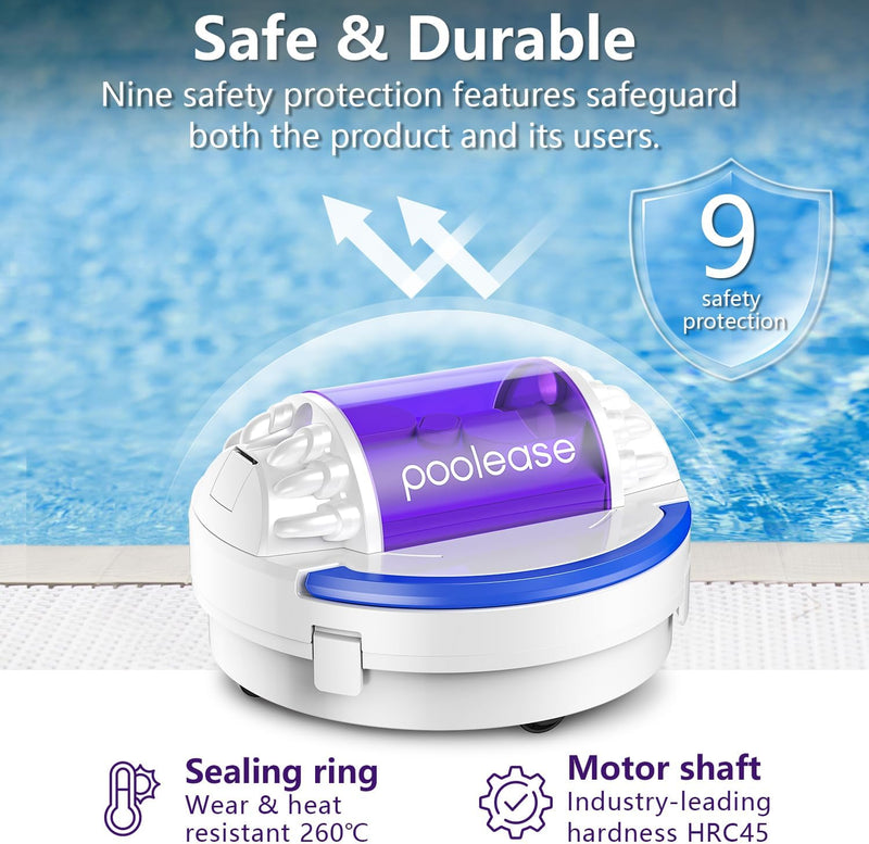 Load image into Gallery viewer, Poolease X1 Cordless Pool Cleaner Robot
