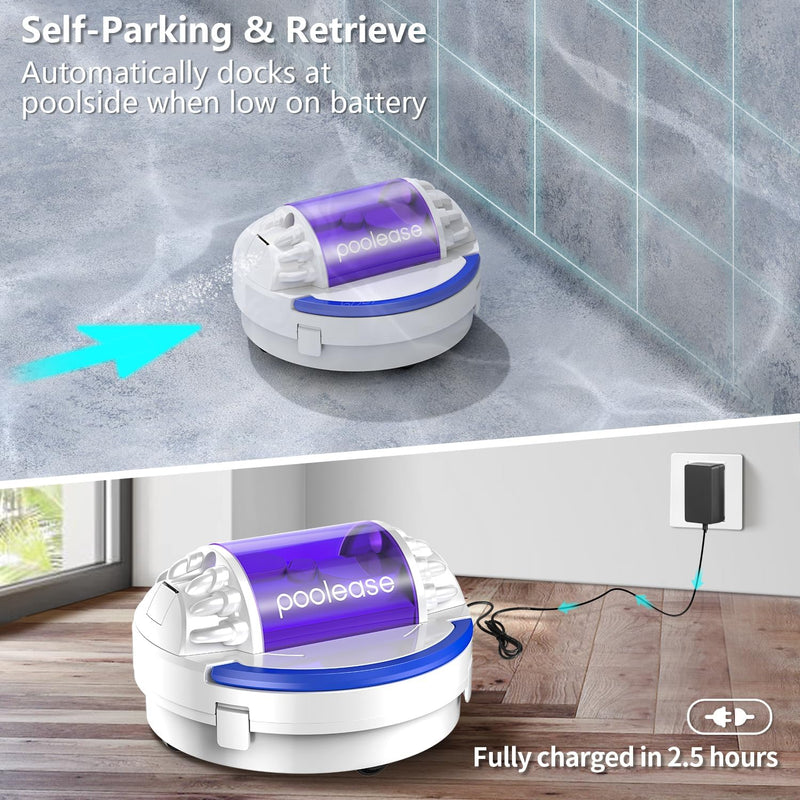 Load image into Gallery viewer, Poolease X1 Cordless Pool Cleaner Robot
