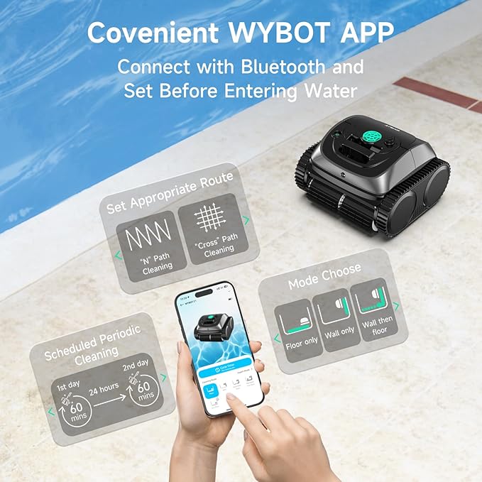 Load image into Gallery viewer, WYBOT C1 Cordless Pool Vacuum
